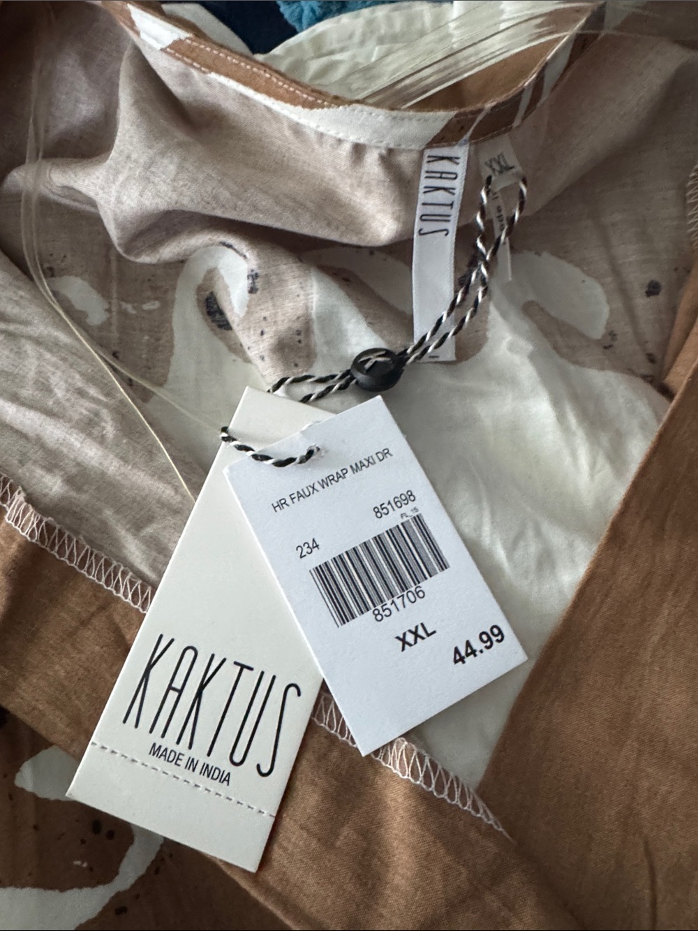 Kaktus Casual Dress | Boho Chic & Effortlessly Comfortable XXL - Picture 8 of 8